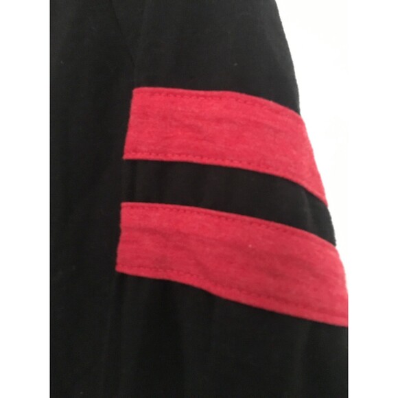 Women's Juniors Sweatshirt Batman Harley Quinn Ringer Size M Multi-Color - Picture 10 of 11